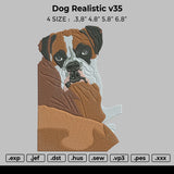 Dog Realistic V35