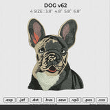 DOG v62 Embroidery