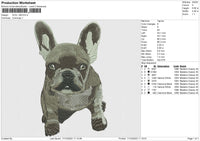 DOG v69 Embroidery