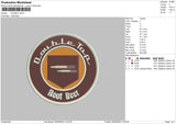 Double Tap Embroidery File 6 sizes