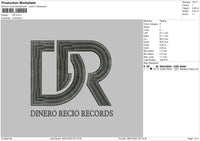 Dr Embroidery File 6 sizes
