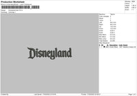 Disneyland Text