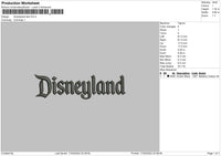 Disneyland Text