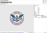 EMBLEM TRUTH Embroidery