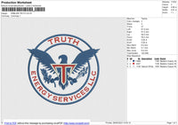 EMBLEM TRUTH Embroidery