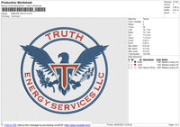 EMBLEM TRUTH Embroidery