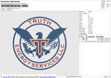 EMBLEM TRUTH Embroidery