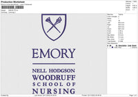 EMORY Embrodiary