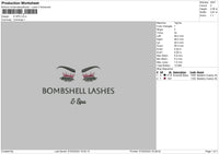 E Spa Embroidery File 6 sizes