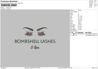 E Spa Embroidery File 6 sizes