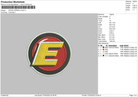 Estes Expres Logo Embroidery