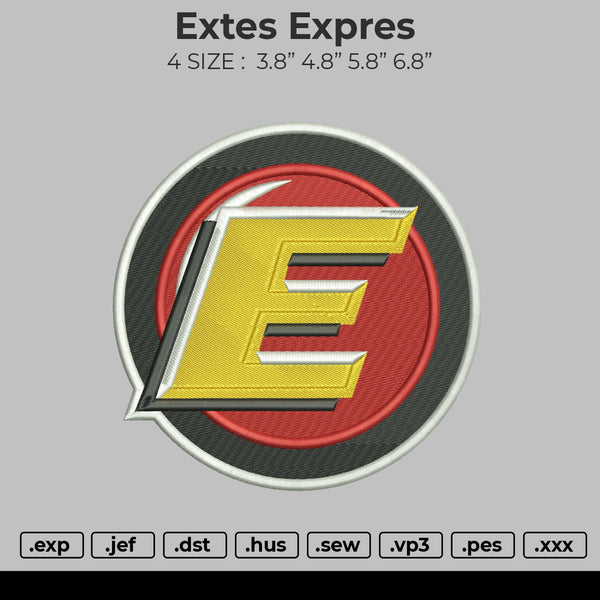 Estes Expres Logo Embroidery