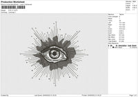 EYE v1 Embroidery