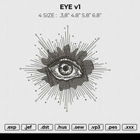 EYE v1 Embroidery