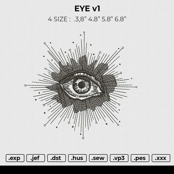 EYE v1 Embroidery