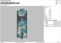 Eternal J V2 Embroidery File 6 sizes