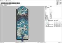 Eternal J V2 Embroidery File 6 sizes