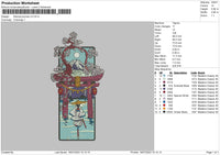 Eternal J V3 Embroidery File 6 sizes