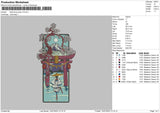 Eternal J V3 Embroidery File 6 sizes