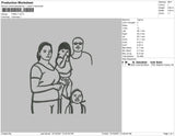 photo outline 01 Embroidery