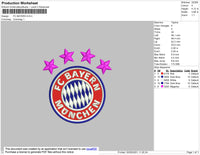 FC Bayern Embroidery