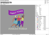 Female Power Embroidery