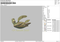 Fin Noggin V2 Embroidery File 6 sizes