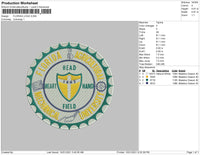 FLORIDA LOGO embroidery 4 file