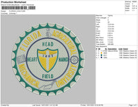 FLORIDA LOGO embroidery 4 file
