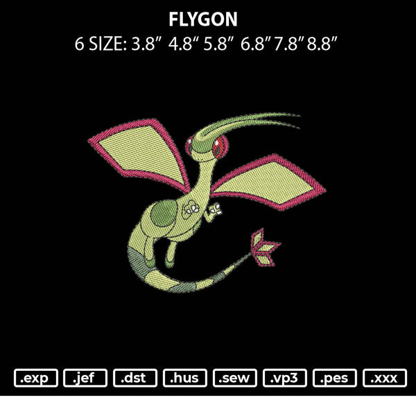 Flygon Embroider