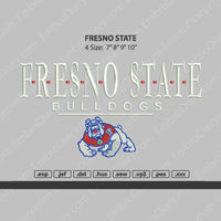 FRESNO STATE Embroidery