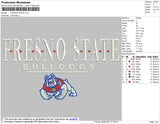 FRESNO STATE Embroidery