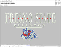 FRESNO STATE Embroidery