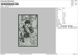 Gege A Embroidery File 6 sizes