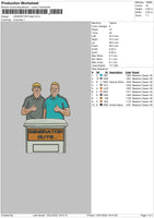 Generator Embroidery File 6 sizes
