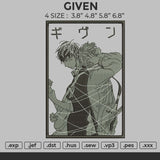 GIVEN Embroidery