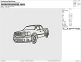 GMC car outline