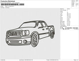 GMC car outline