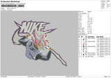 Goku Nike Embroidery