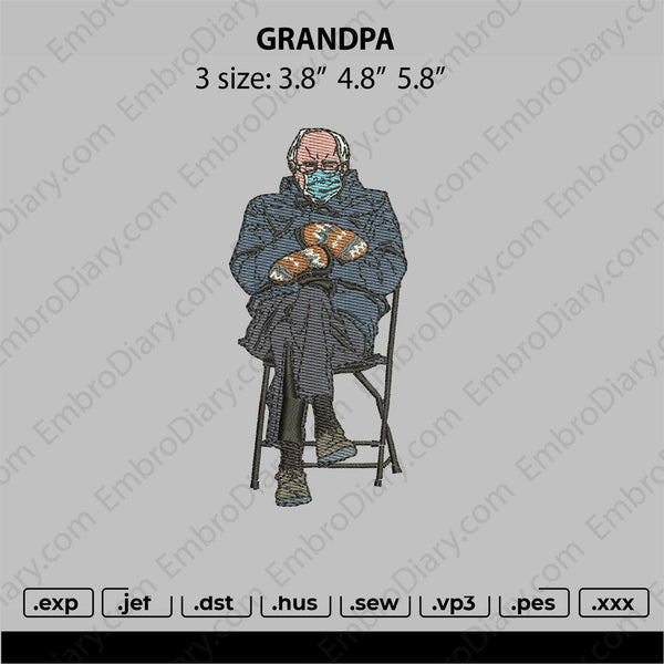 grandpa Embroidery