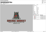 Greace Monkey Embroidery File 6 sizes