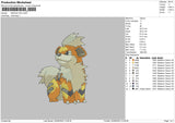 growlithe Embroidery