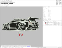 GRT Car Embroidery