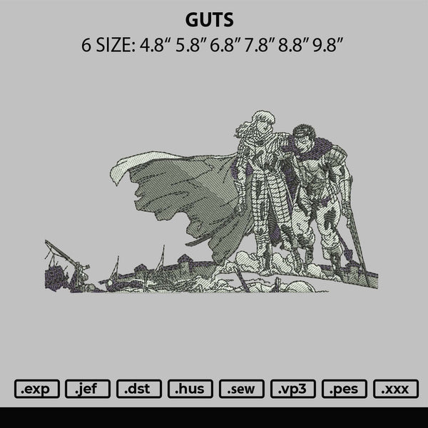 Guts Embroidery File