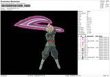 Gokublack Embroidery File 6 sizes