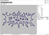 Graffity Apl Embroidery File 6 sizes