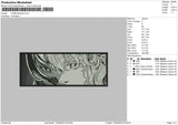 Griffith B Embroidery File 6 sizes