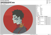 Gyomei H Embroidery File 6 sizes