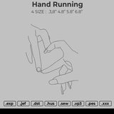 Hand Running