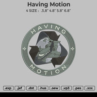 Having Motion Rev